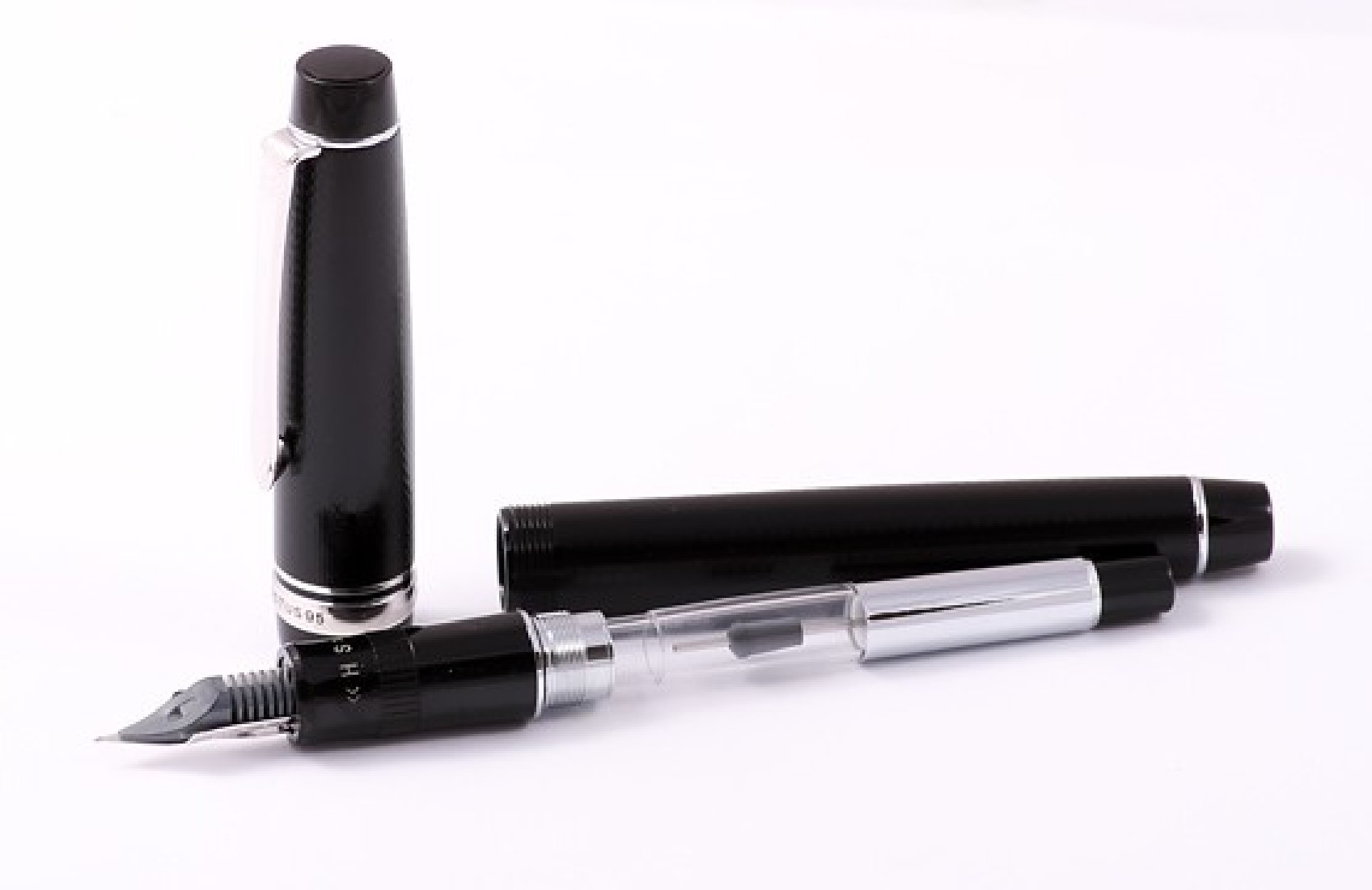Pilot Justus 95 adjustable rhodium trim fountain pen