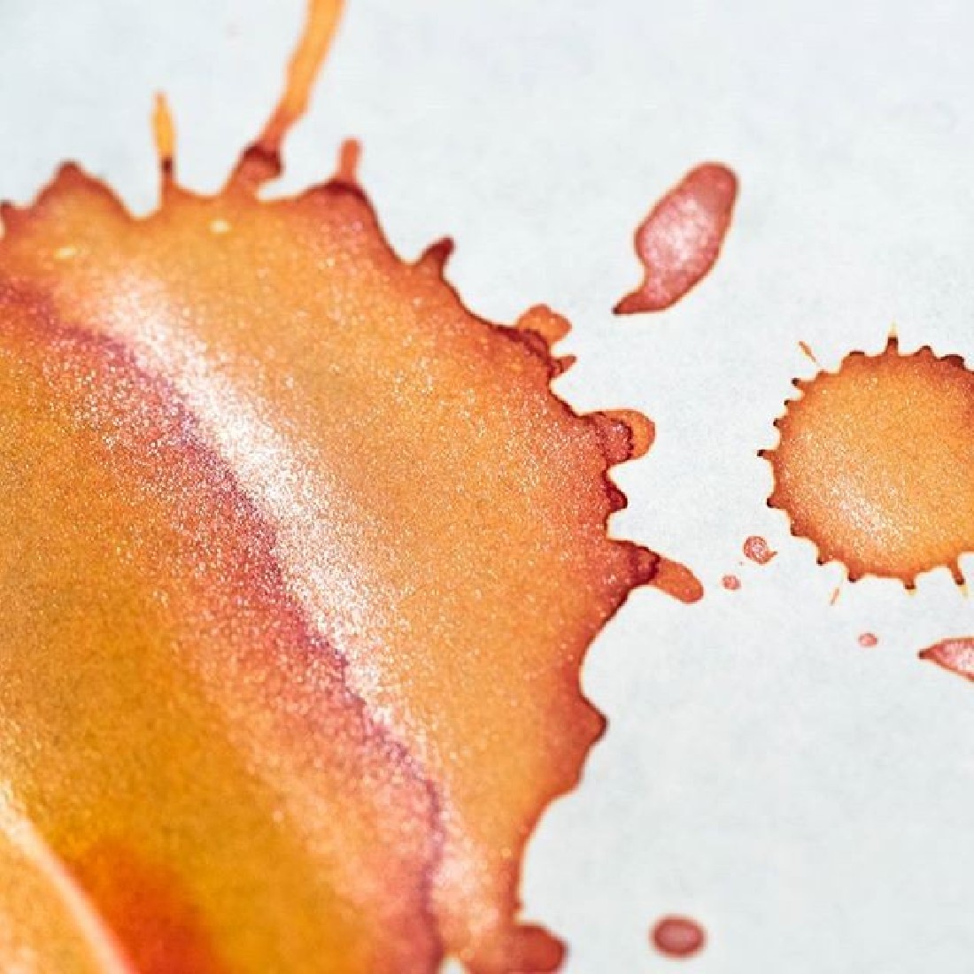 Diamine 50ml Citrus Ice Fountain pen shimmer ink bottle