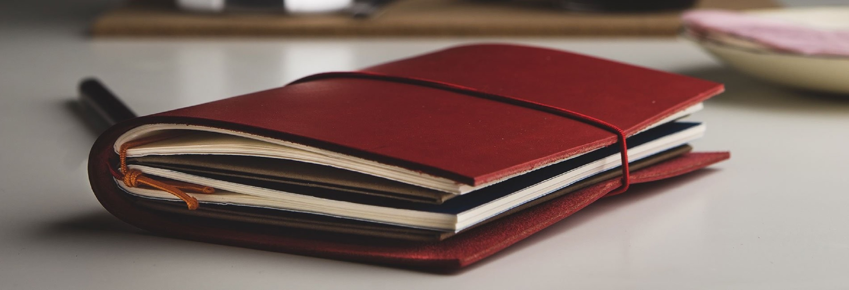 Paper Republic grand voyageur pocket red leather journal