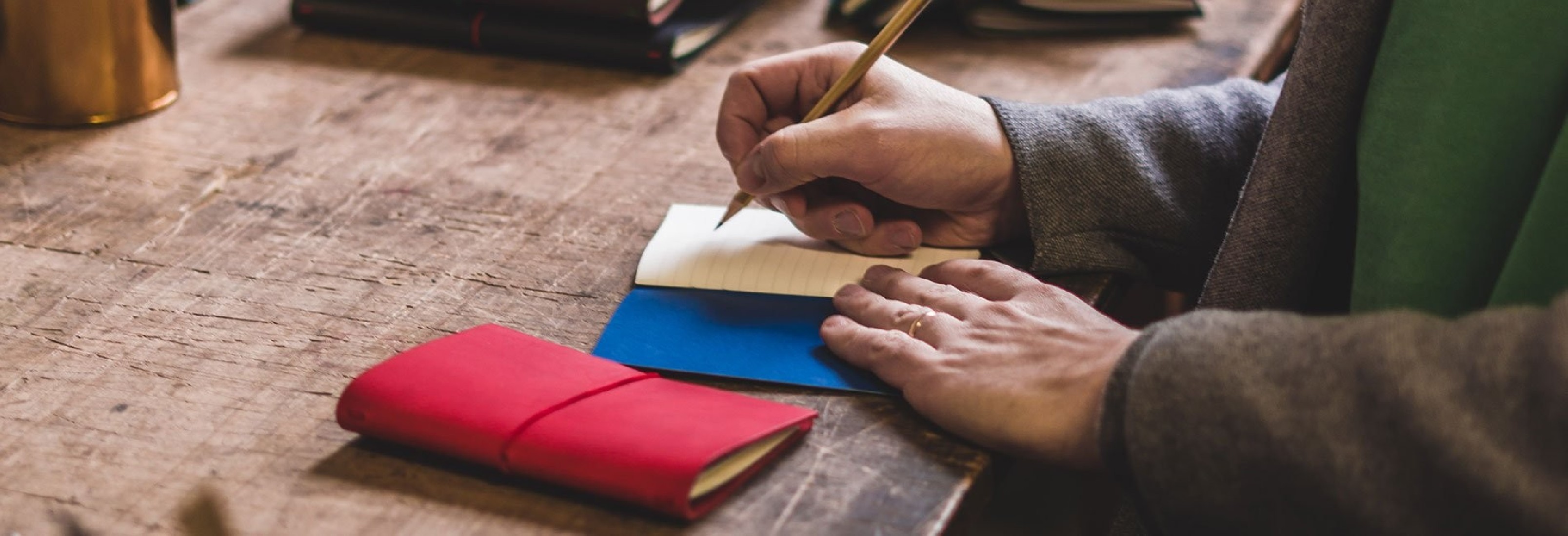 Paper Republic grand voyageur pocket red leather journal