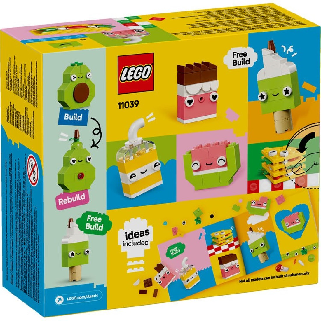 Creative Food Friends 11039 Lego Classic