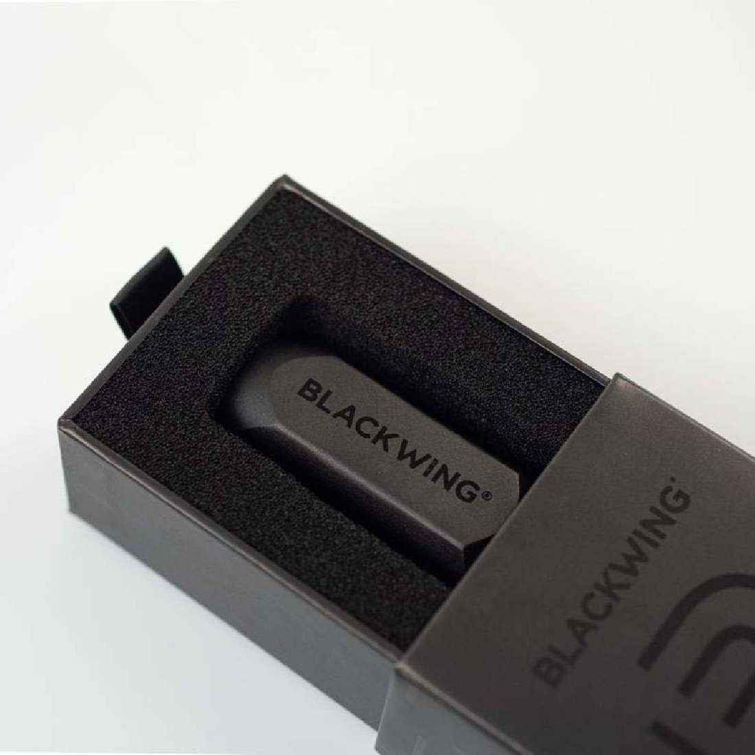 Palomino Blackwing One-Step Long Point Black Sharpener