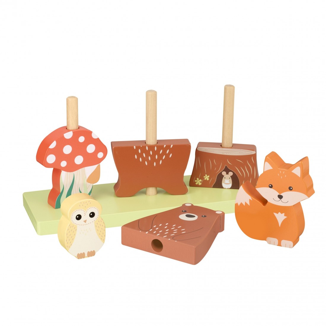 Παιχνίδι Ισορροπίας Woodland 12111  (FSC®) Orange Tree Toys.