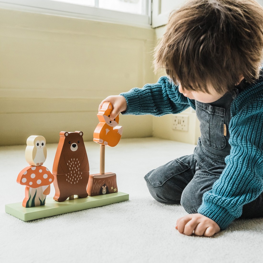 Παιχνίδι Ισορροπίας Woodland 12111  (FSC®) Orange Tree Toys.