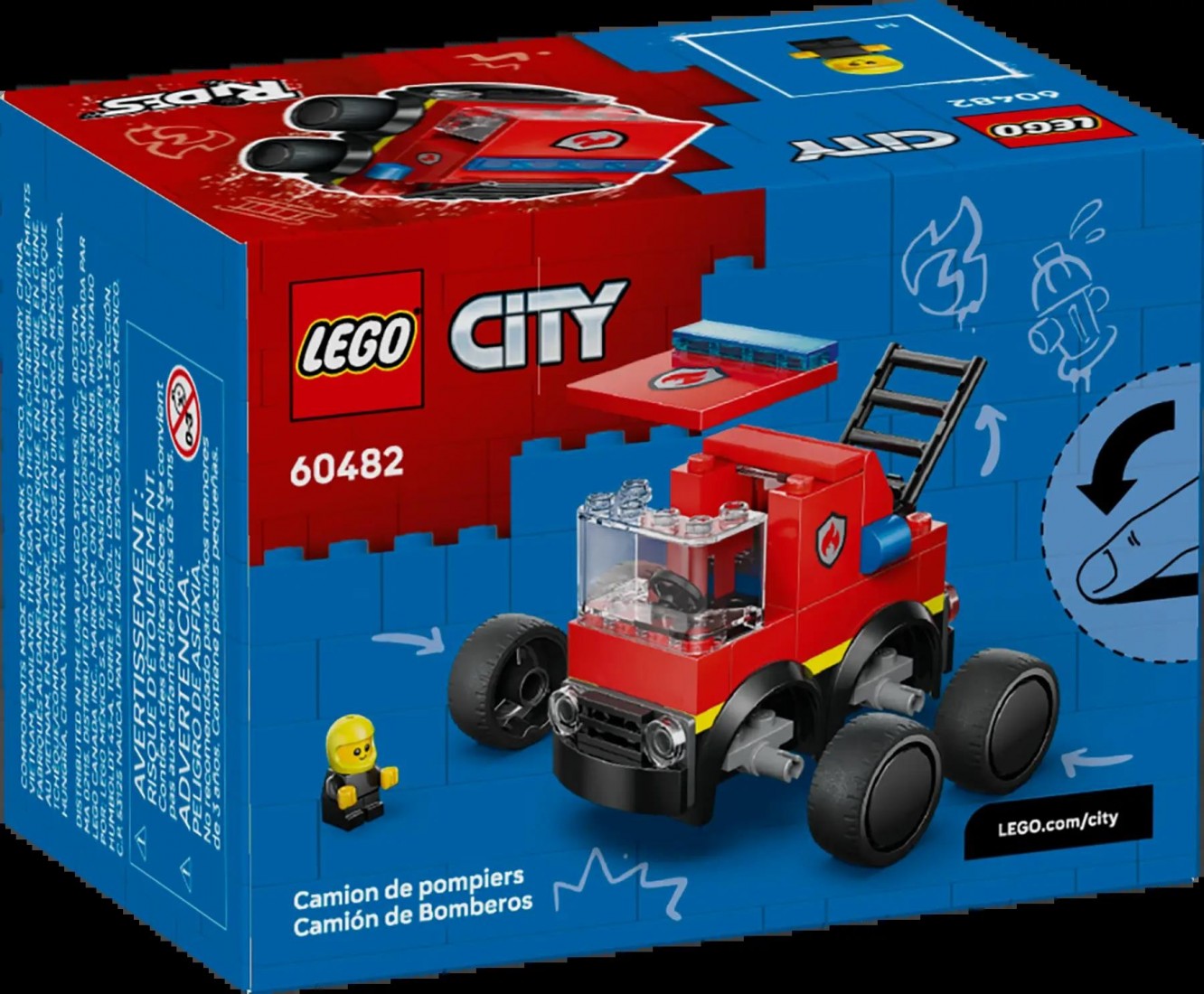 Rides – Fire Truck 60482 Lego City