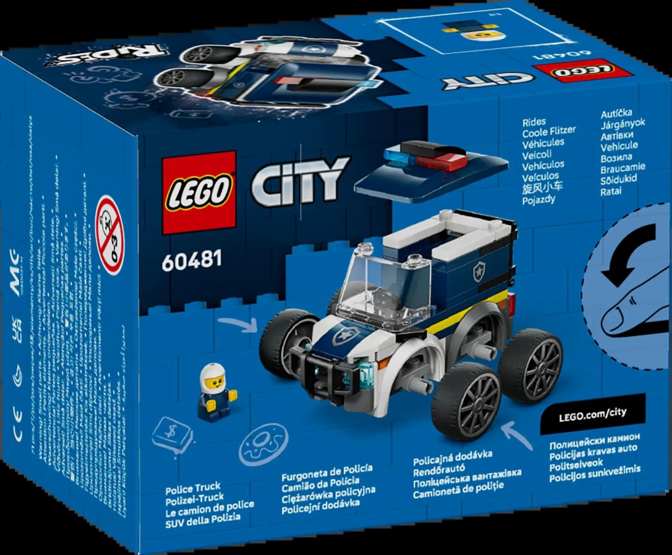 Rides – Police Truck 60481 Lego City