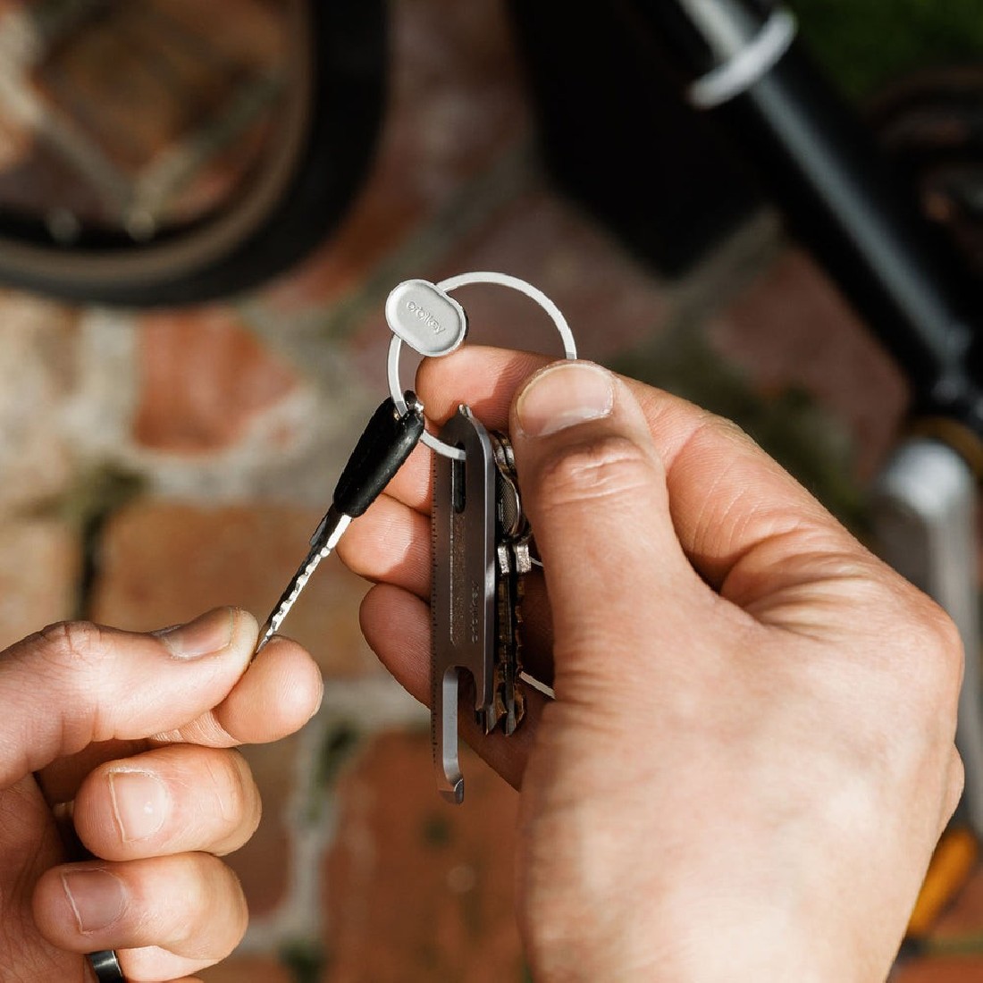 Orbitkey Ring v2 Silver PRN2-SLV-102
