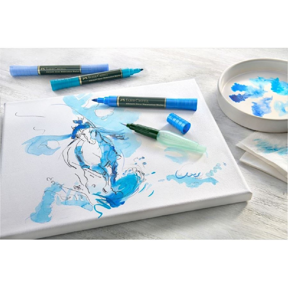 Faber Castell Albrecht Dürer Watercolour Markers, wallet of 30, 160330