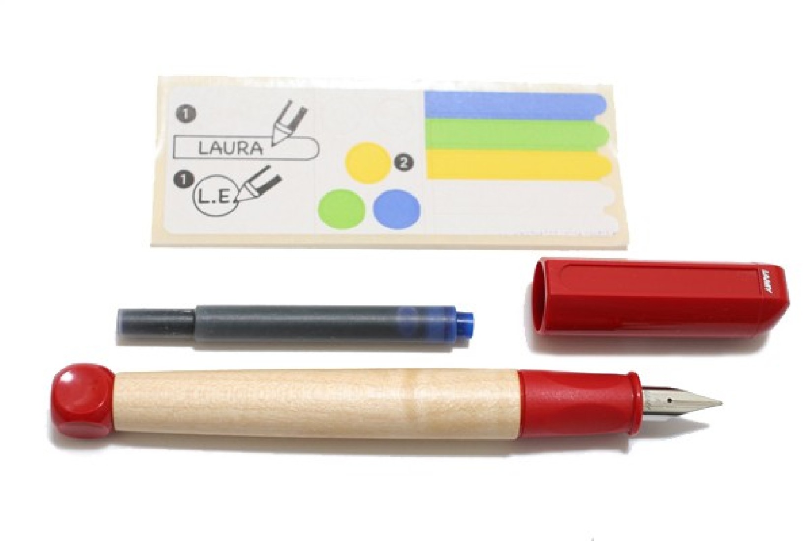 Lamy ABC Red Fountain Pen 010