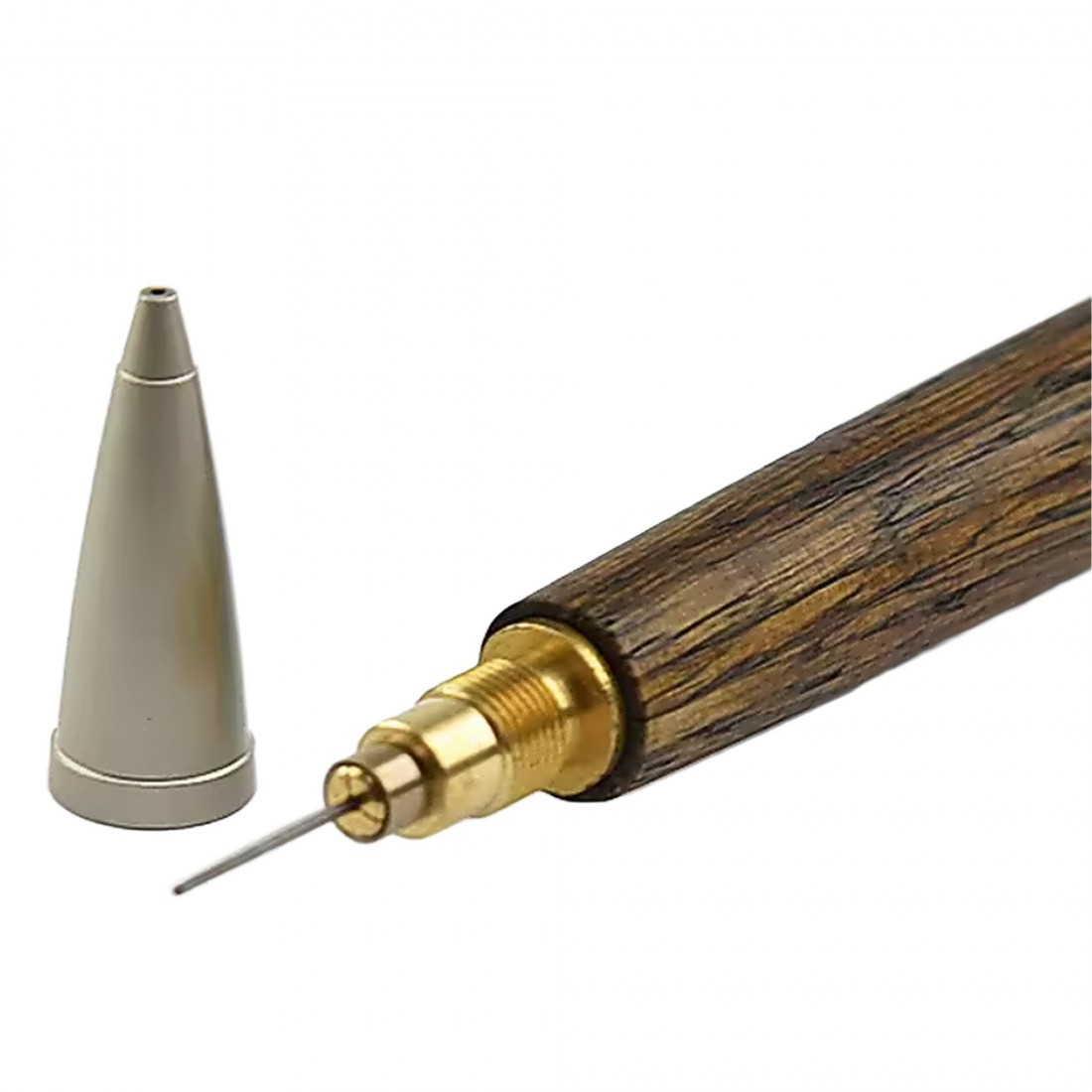 Uni Mitsubishi Pure Malt Oak Wood Natural Mechanical Pencil M51025