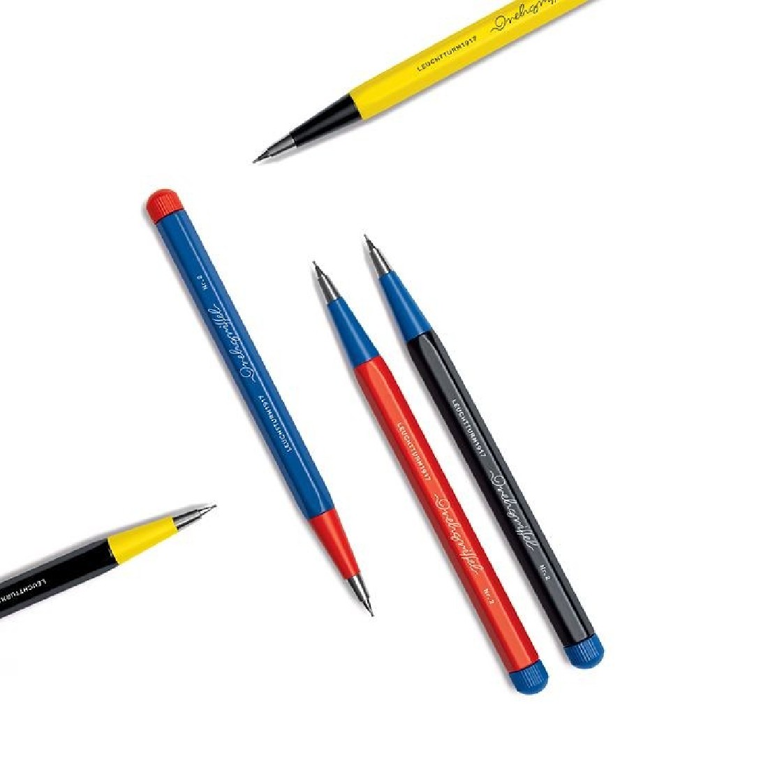 Leuchtturm 1917 mechanical pencil Black and Royal blue Nr. 2 Bauhaus Edition