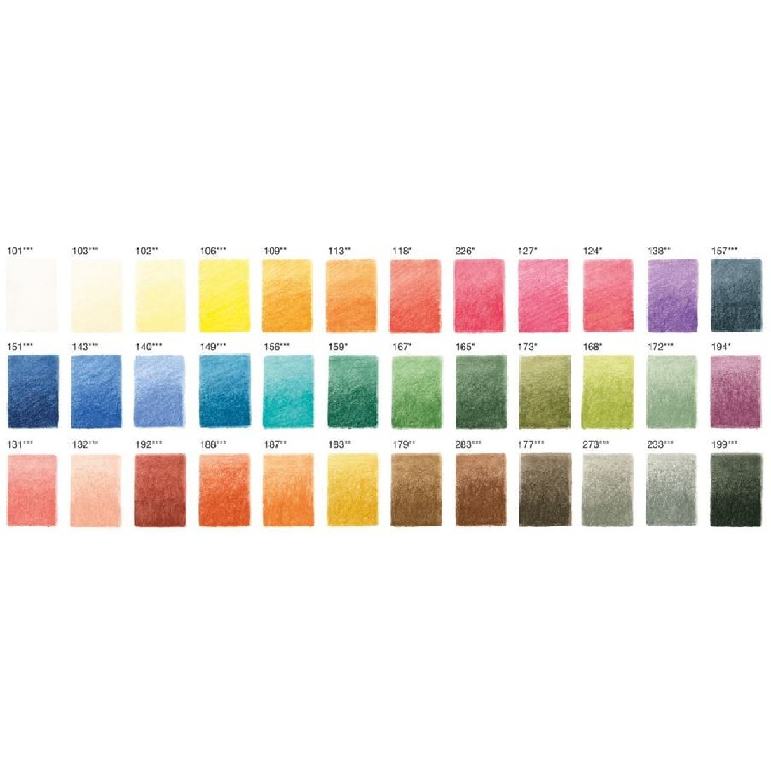 Colour pencil Pitt Pastel, tin of 36, Faber Castell 112136