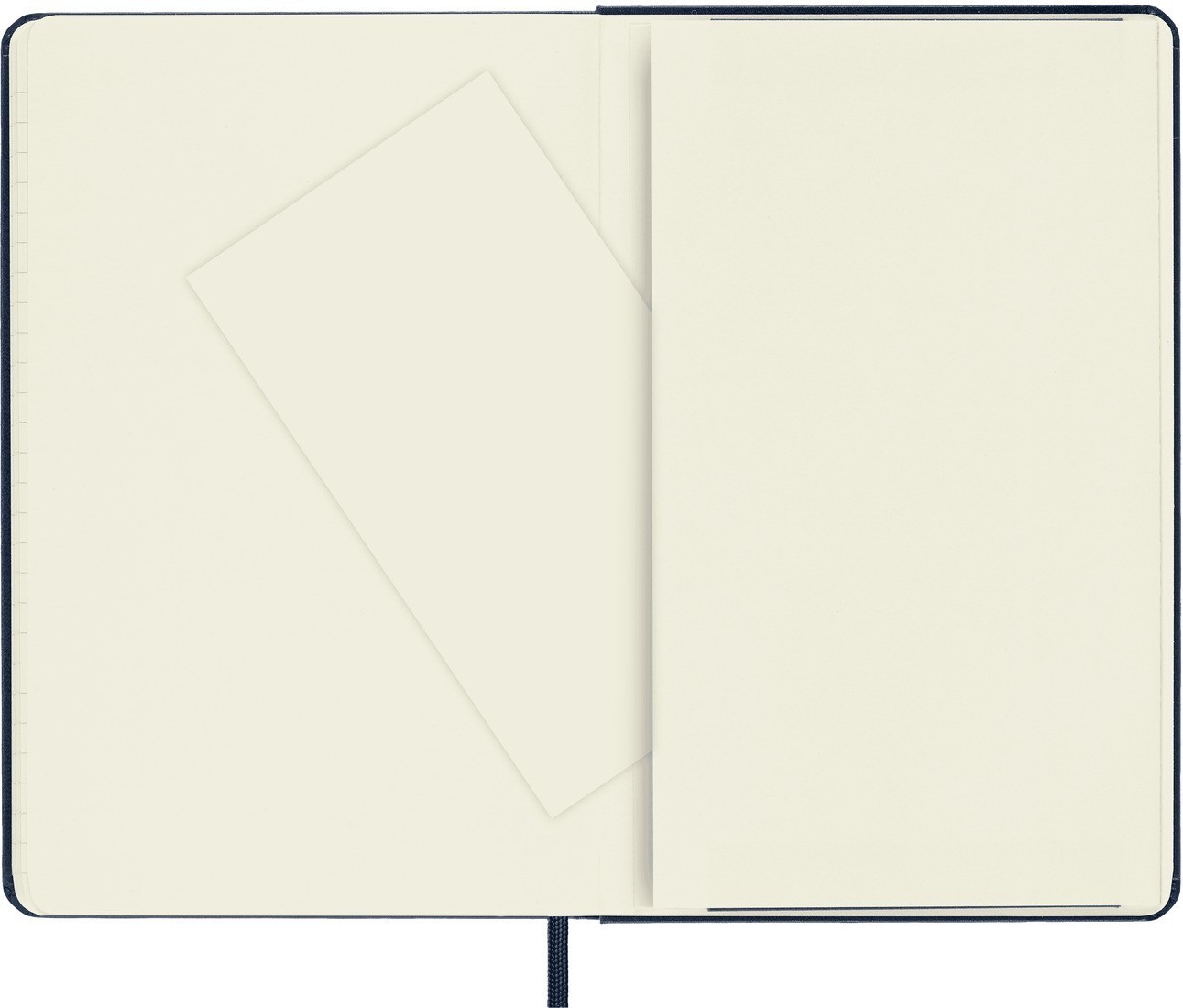 Moleskine notebook medium 12x18 ruled sapphire blue hard cover