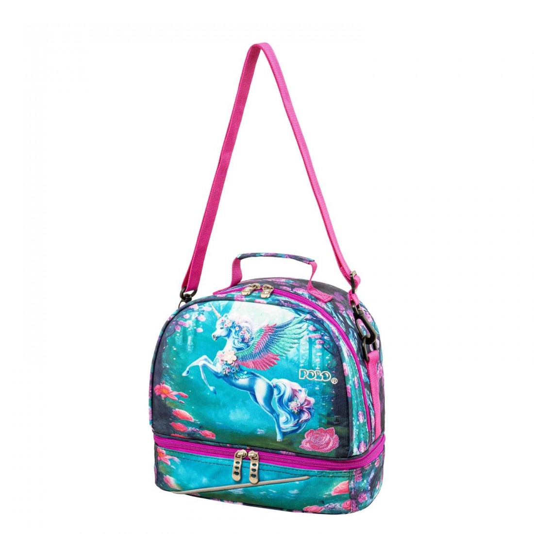 Ισοθερμικό τσαντάκι φαγητού Kid s Fun II Unicorn 907104-8383 Polo (2025)
