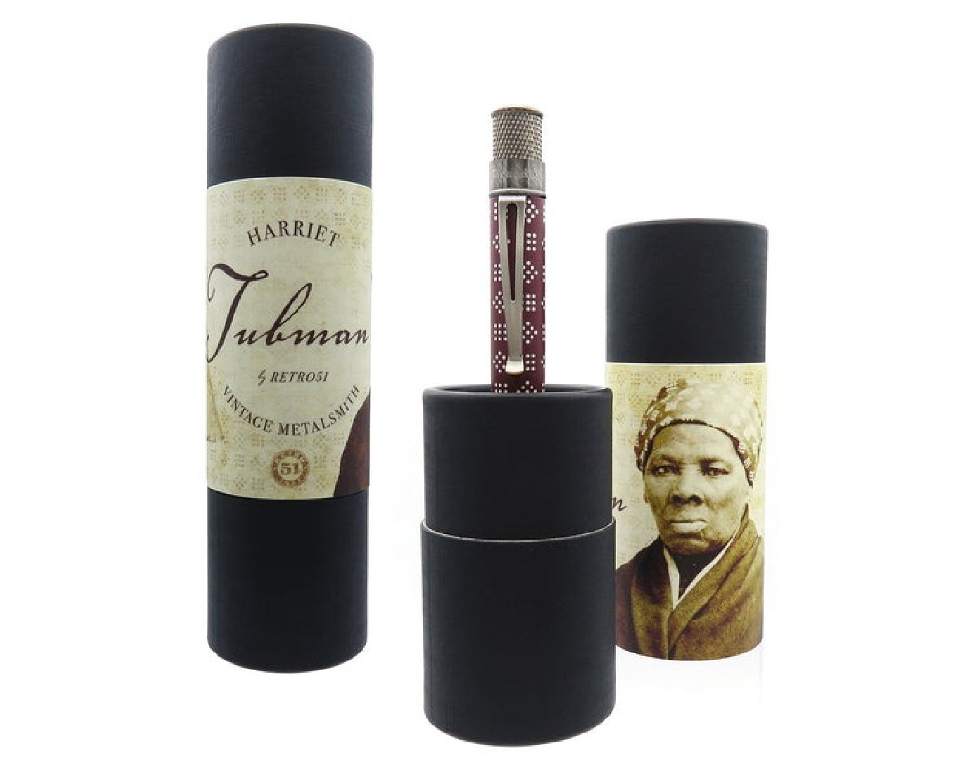 Retro 51 Tornado Vintage Metalsmith - Harriet Tubman VRR-2250 Rollerball