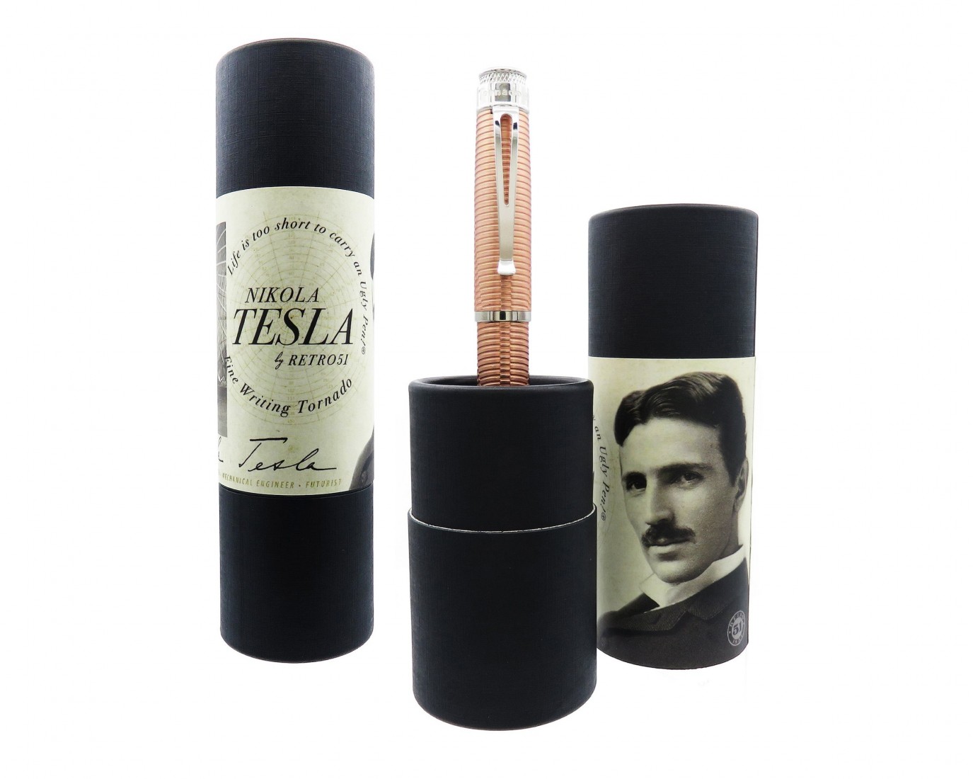 Retro 51 Tornado Vintage Metalsmith - Nikola Tesla VRF-2251 Fountain Pen