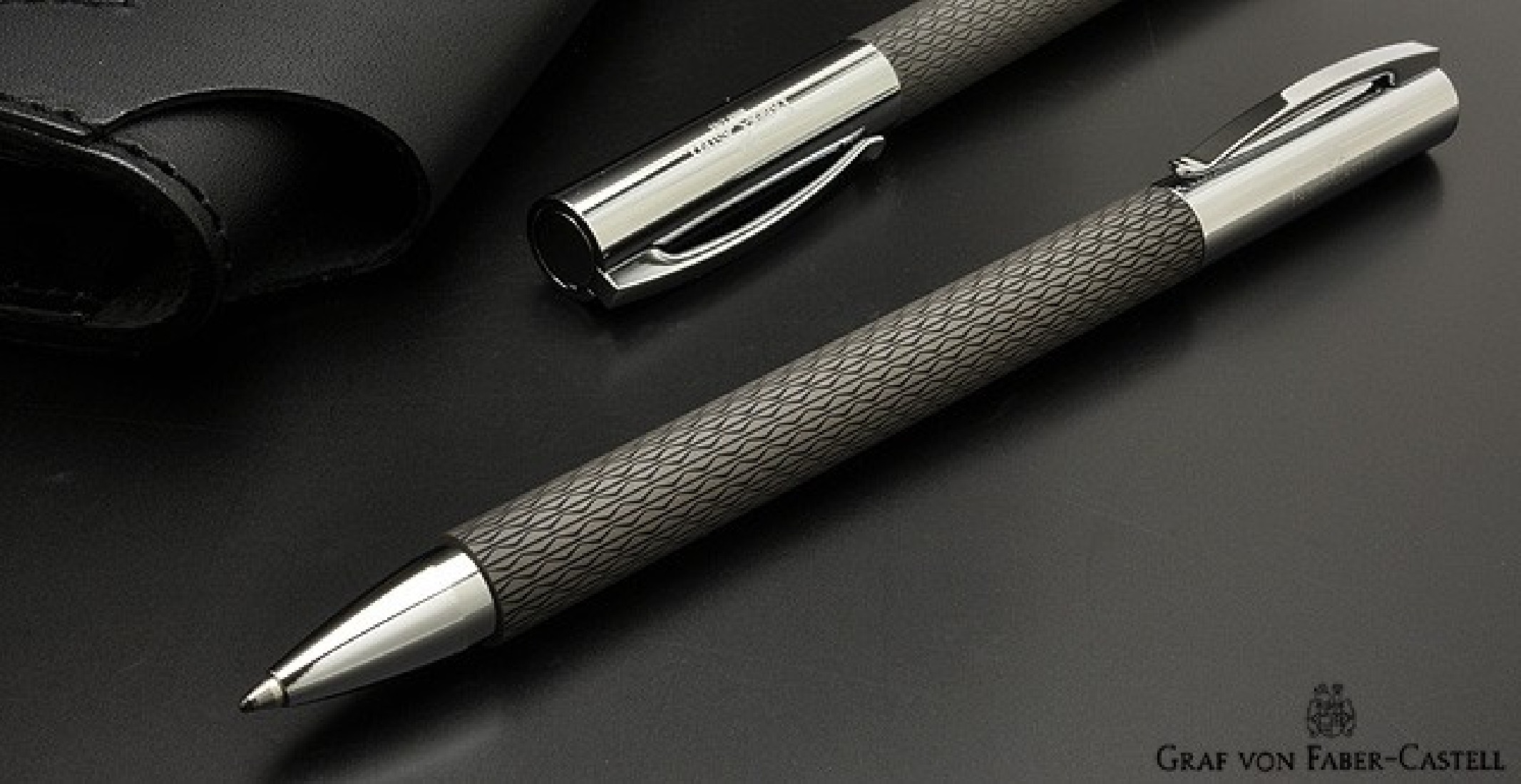 Faber Castell Ambition Black Sand Ballpen 147055