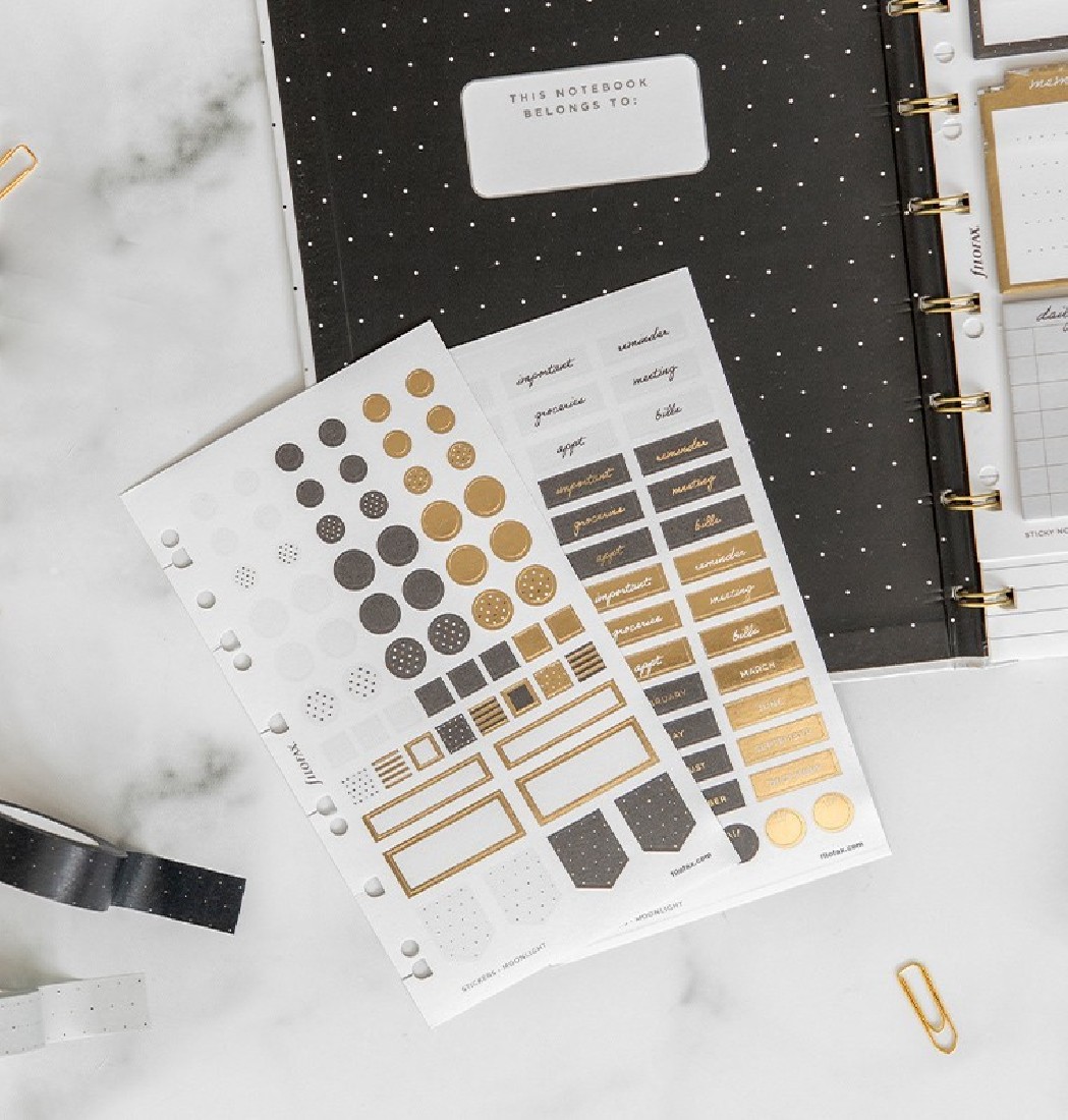 Refill Moonlight Stickers 132825 Filofax