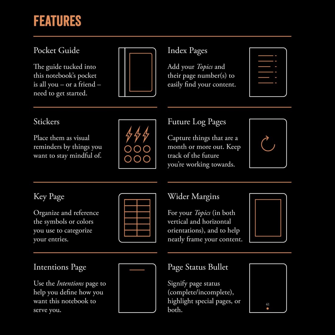 Leuchtturm 1917 Themebook Bullet Journal Edition 2 A5 Medium Dotted, Black