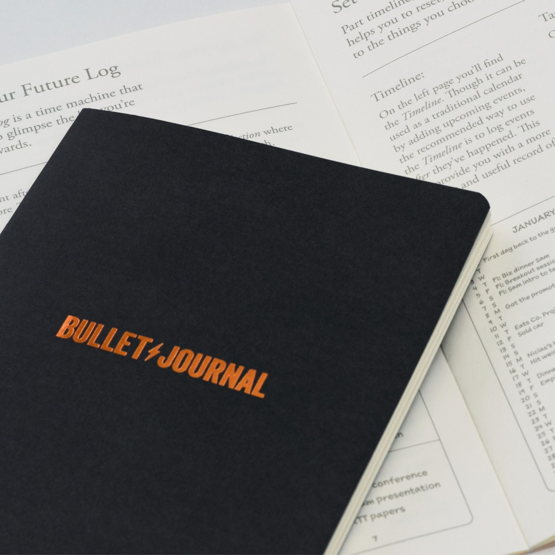 Leuchtturm 1917 Themebook Bullet Journal Edition 2 A5 Medium Dotted, Black