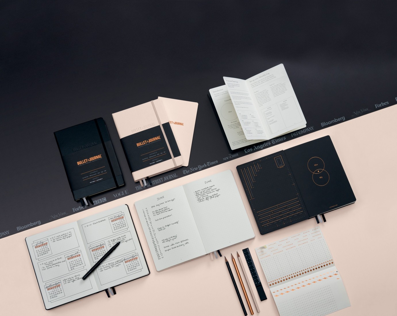 Leuchtturm 1917 Themebook Bullet Journal Edition 2 A5 Medium Dotted, Black