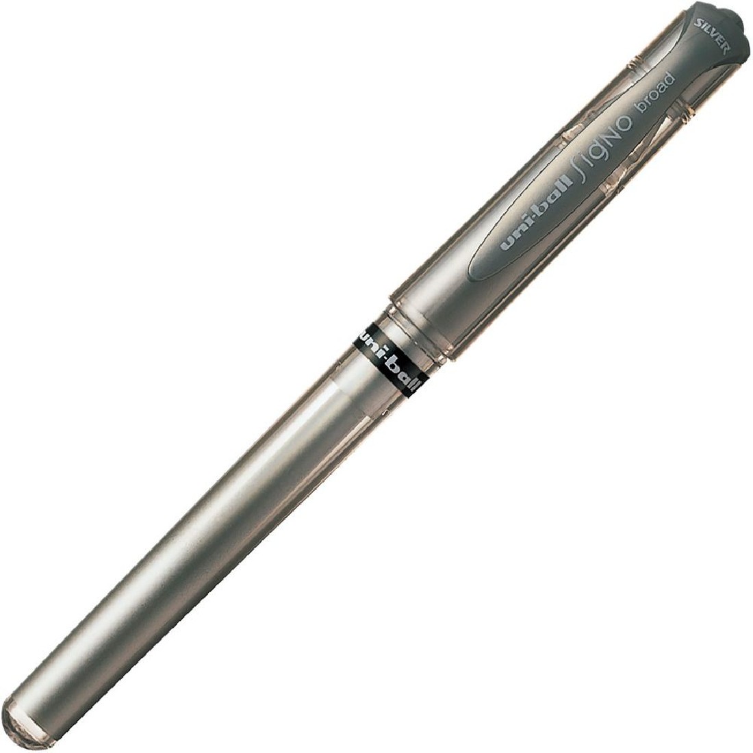Στυλό  Signo Broad Metallic Silver Uni