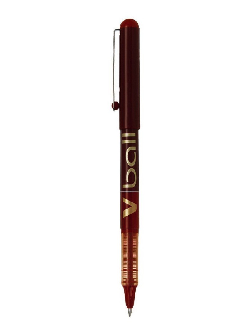 Στυλο  Pilot V-Ball Υγρής Μελάνης 0.7mm Κόκκινο.