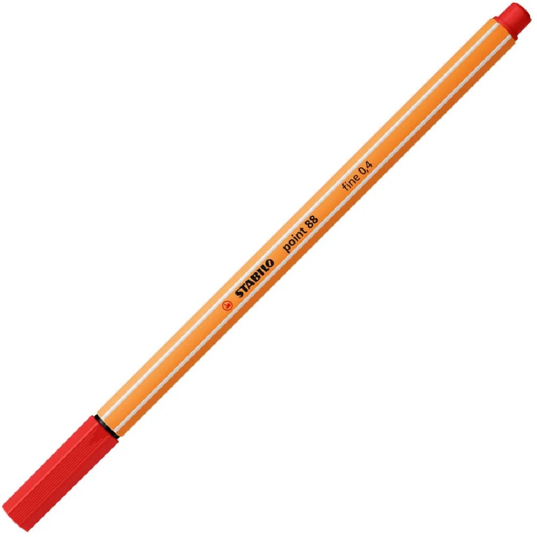 Μαρκαδόρος Point 88/40 Red Stabilo