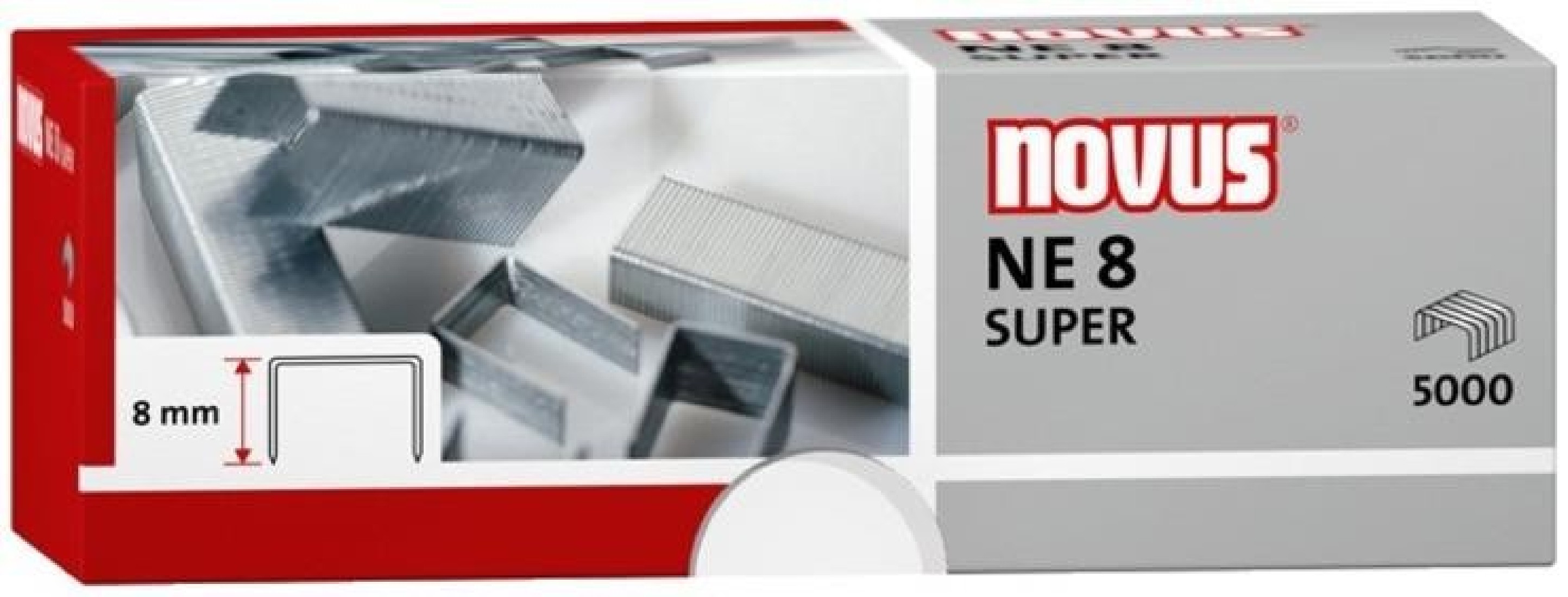 Συρραφίδες 8mm 5000 τεμάχια Ν042-0002 Novus