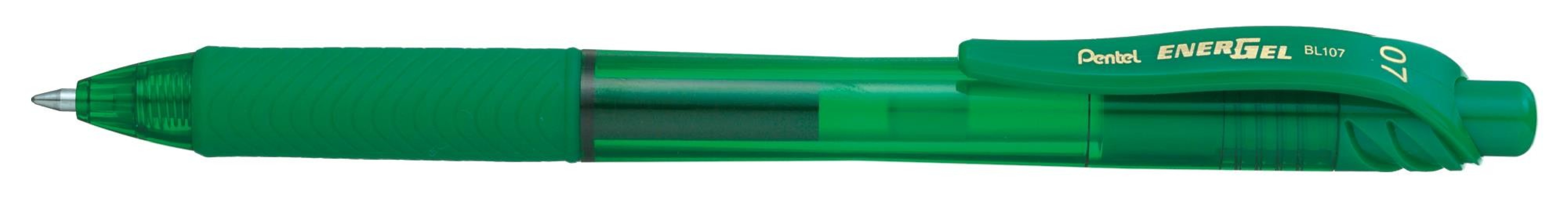 Στυλό Energel 0,7mm. Green BL107D Pentel