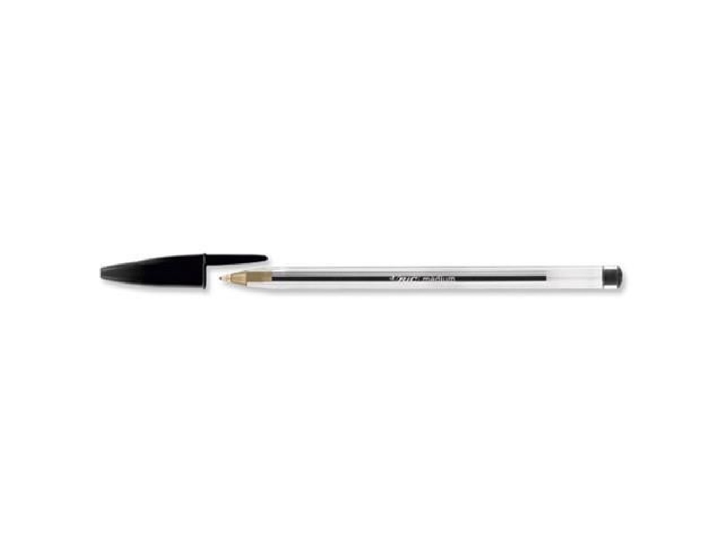 Στυλό Διαρκείας Medium Cristal Black Bic
