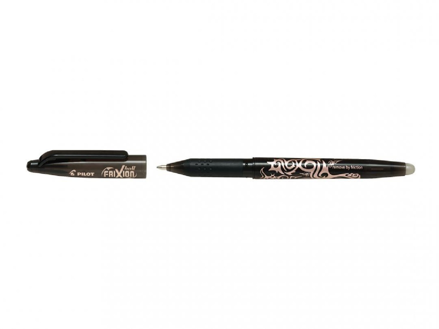 Στυλό  Pilot Frixion Μαύρο 1,0mm Medium Rollerball που σβήνει