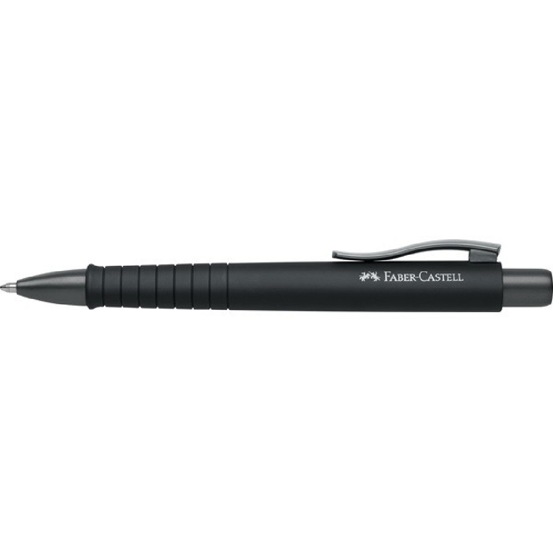 Poly ball ballpen all black XB 241190 Faber Castell