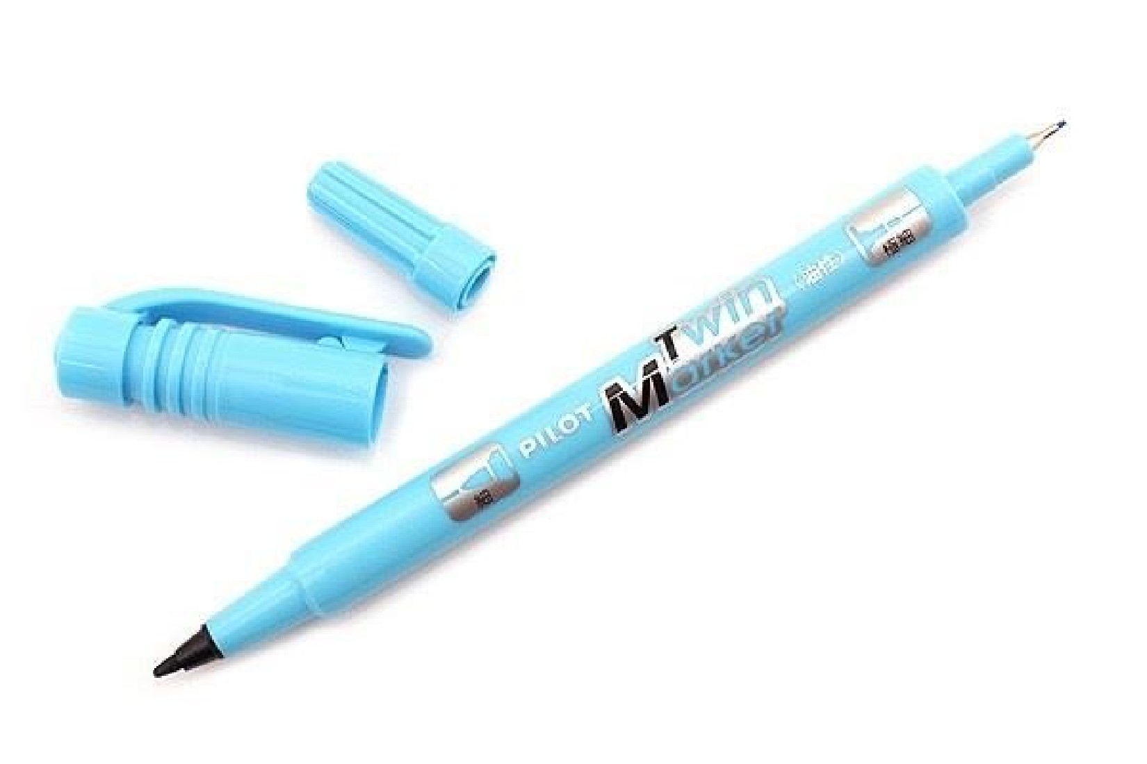 Μαρκαδόρος Ανεξίτηλος Marker Twin Σιέλ Pilot