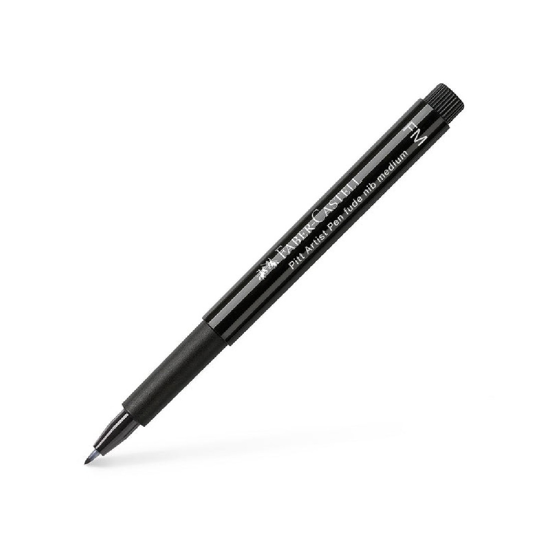 Faber-Castell Pitt Artist Pens Black tin of 4  167153