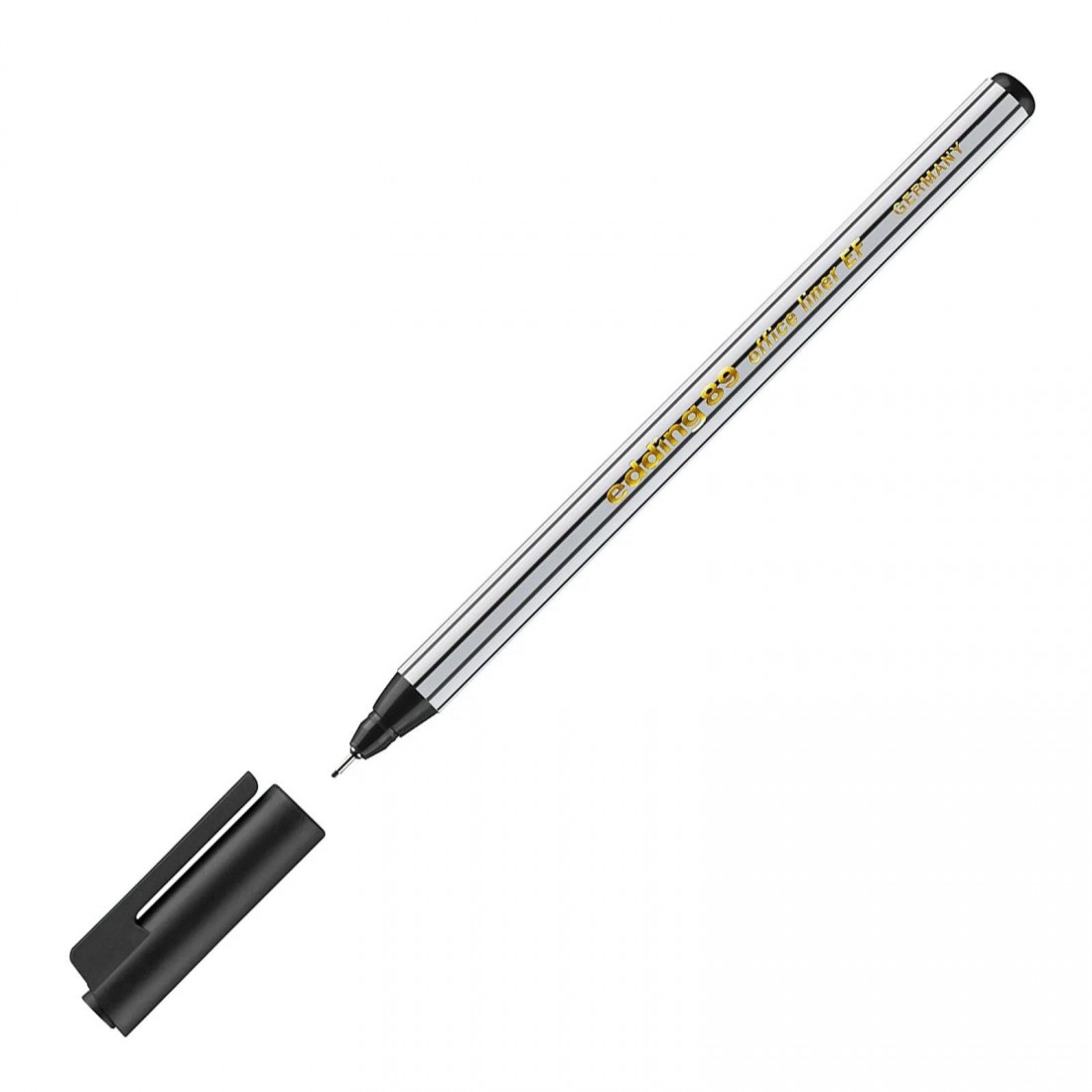 Μαρκαδόρος Ψιλής Γραφής 0,3mm 89/1 Black Edding