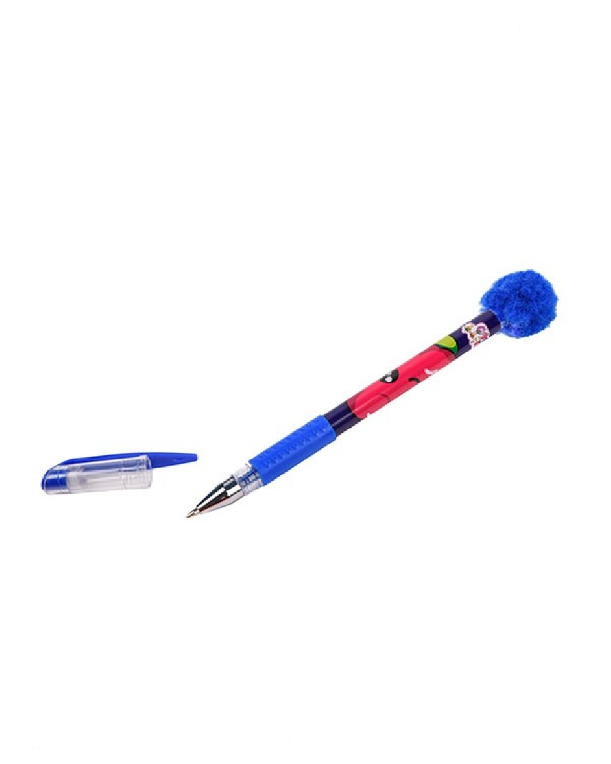 Στυλό gel αρωματικά με PomPom 12τμχ. FS60384 Fruity Squad