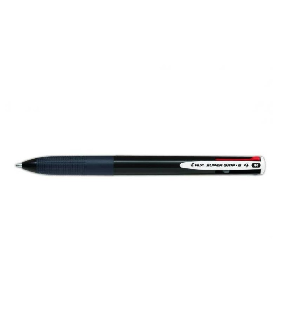 Στυλο 4 χρωμάτων Μαύρο Supergrip G4 1.0mm BPKGG-35M-B Pilot