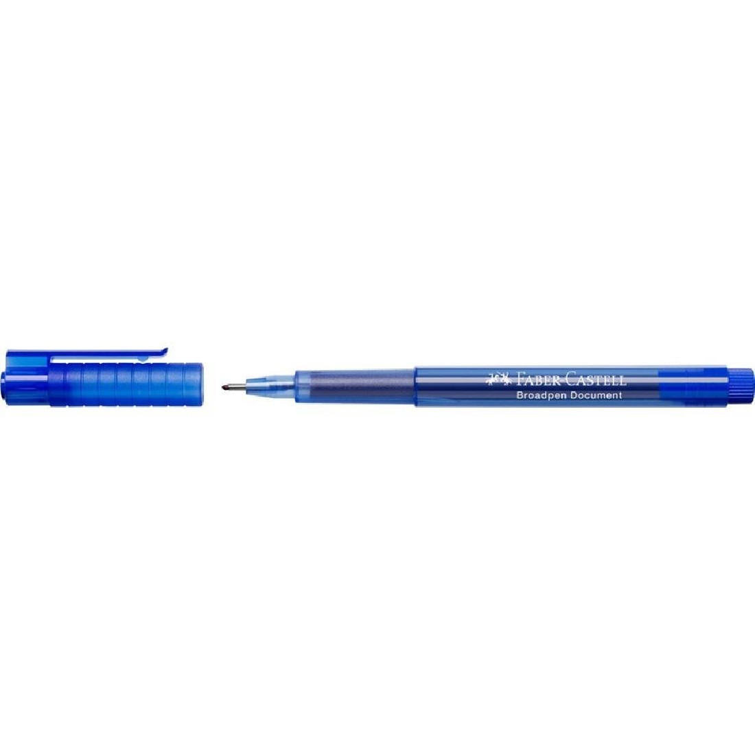 Μαρκαδόρος Fineliner Broadpen Document Μπλε 155451 0.8mm Faber Castell