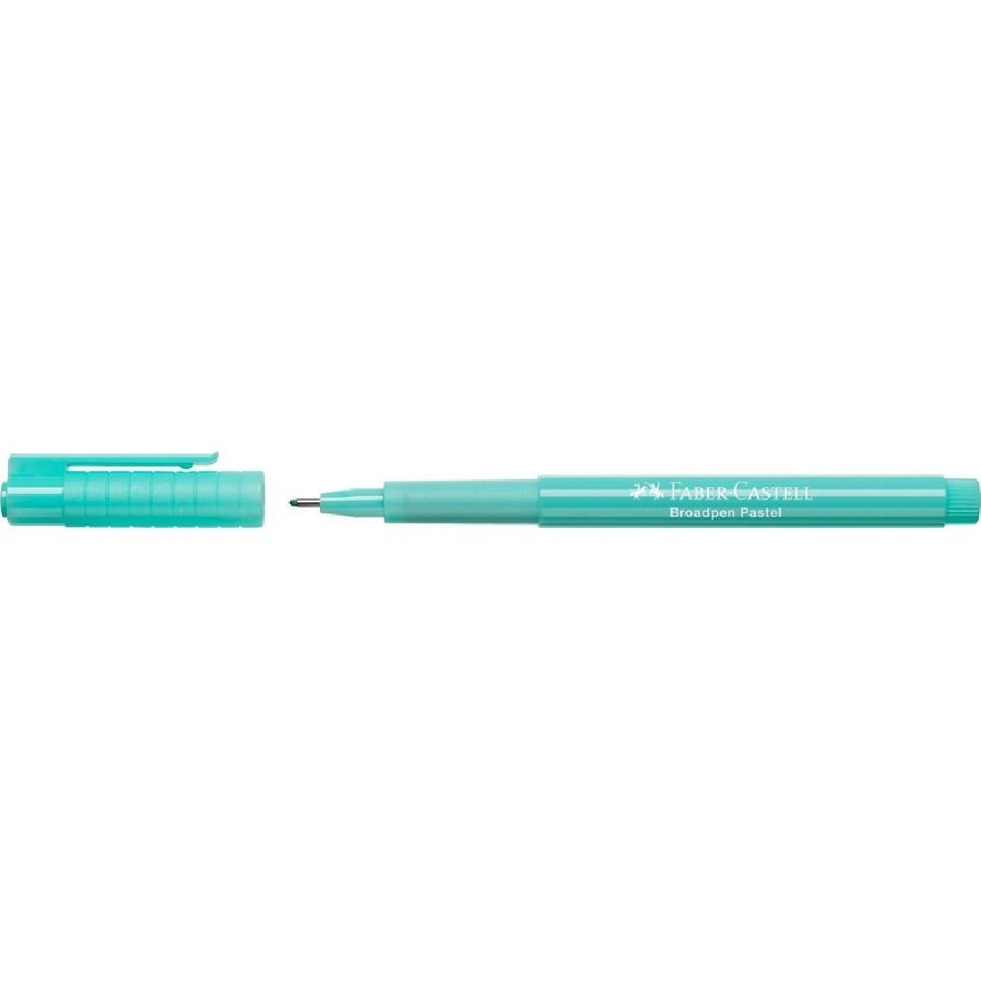 Μαρκαδόρος Fineliner Broadpen Document Pastel Τυρκουάζ 155457 0.8mm Faber Castell