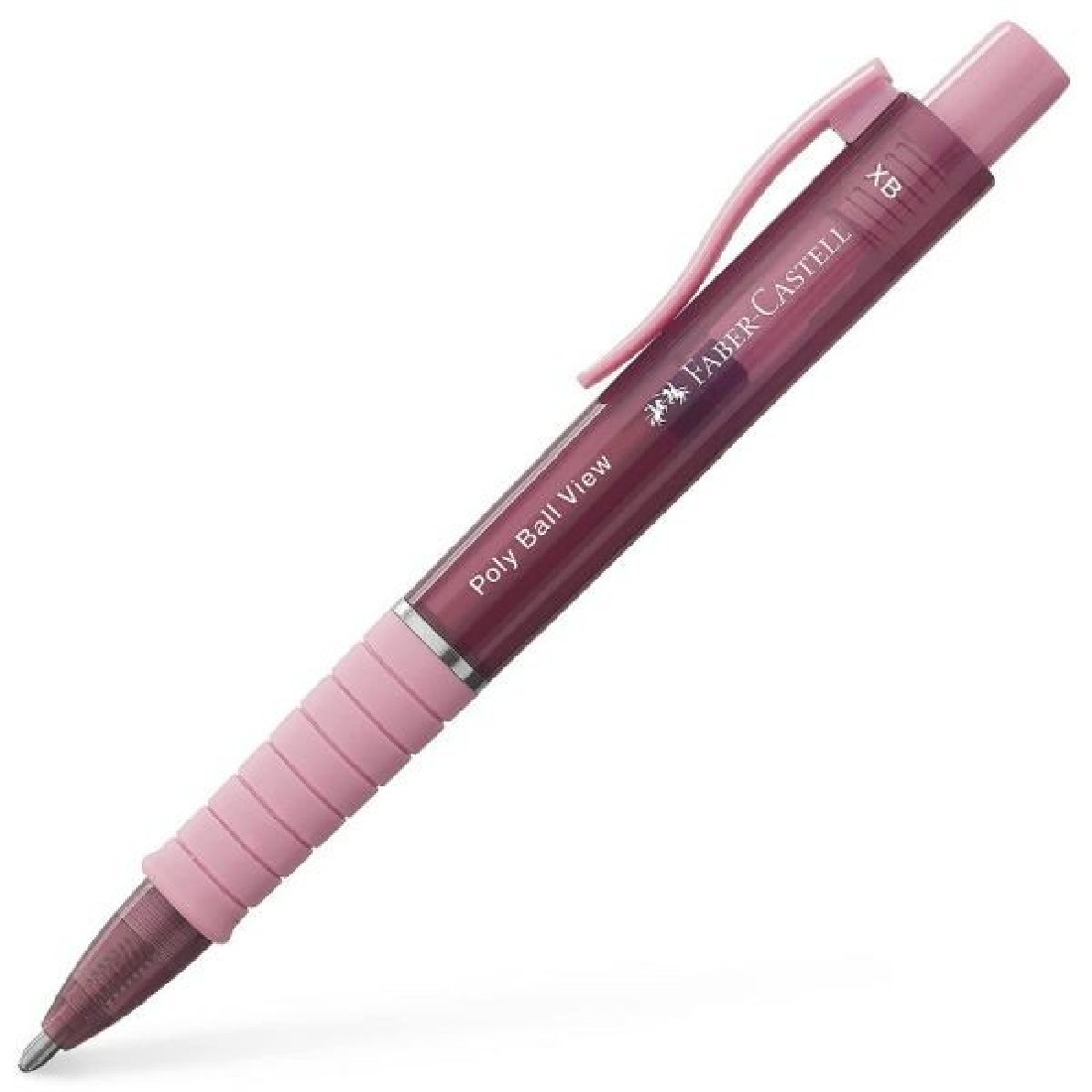 Στυλό Poly Ball View Rose 1,4 145753 Faber Castell