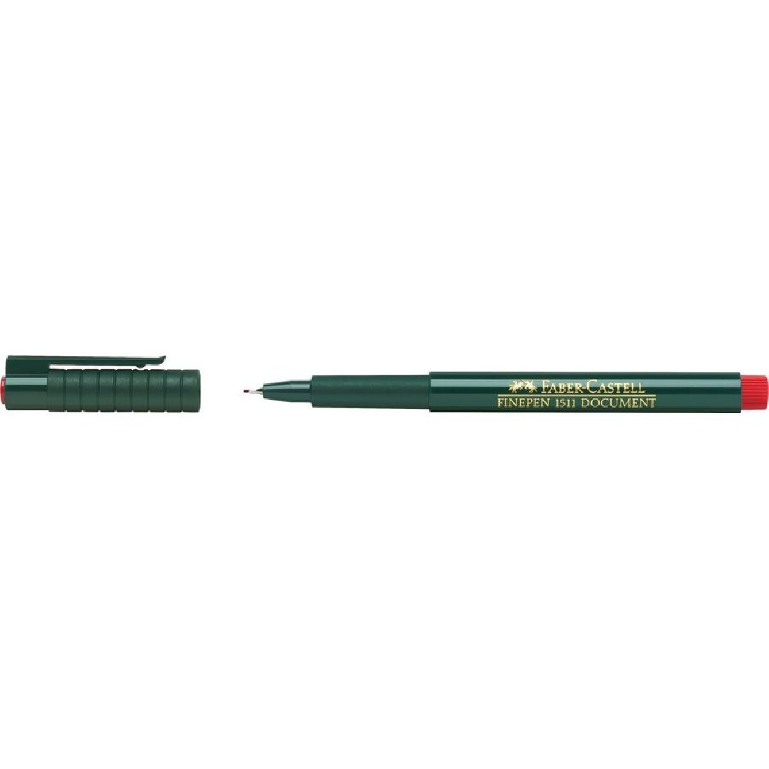 Στυλό Finepen Κόκκινο 1511 Document Faber-Castell