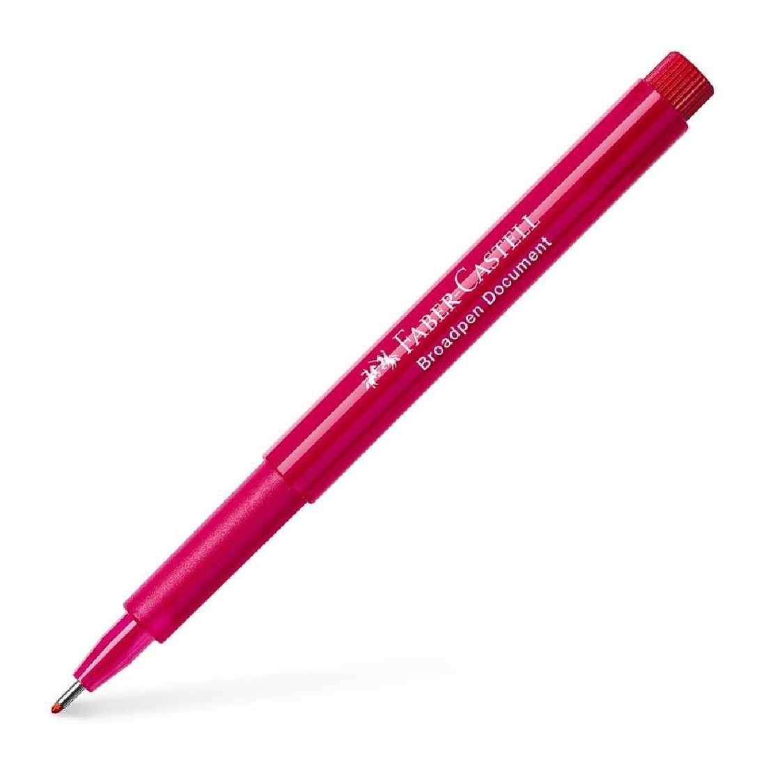 Μαρκαδόρος Fineliner Broadpen Document Κόκκινος 155421 0.8mm Faber Castell
