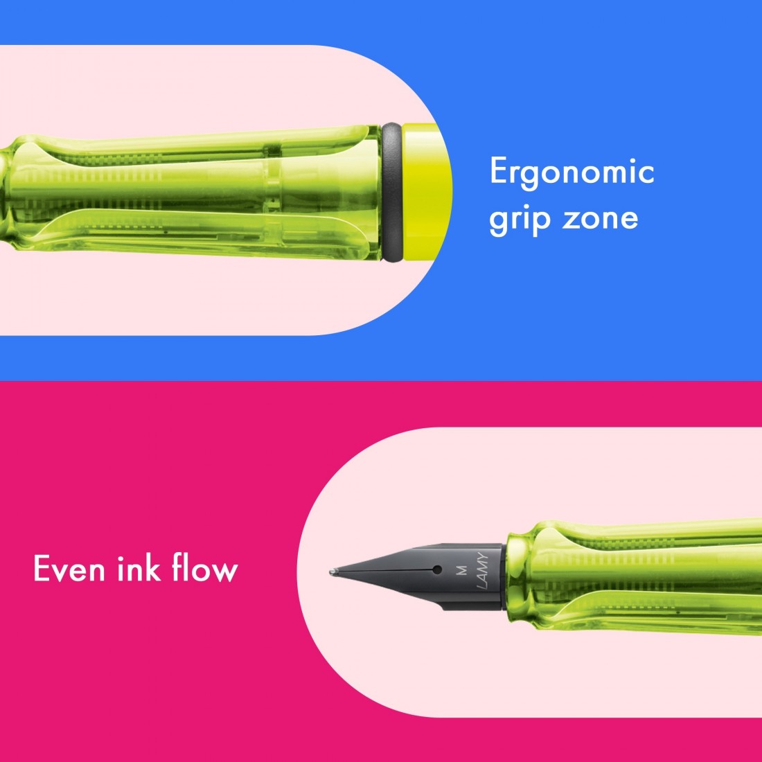 Lamy Safari  Neon Yellow Fountain Pen Special Edition 2026 0C8