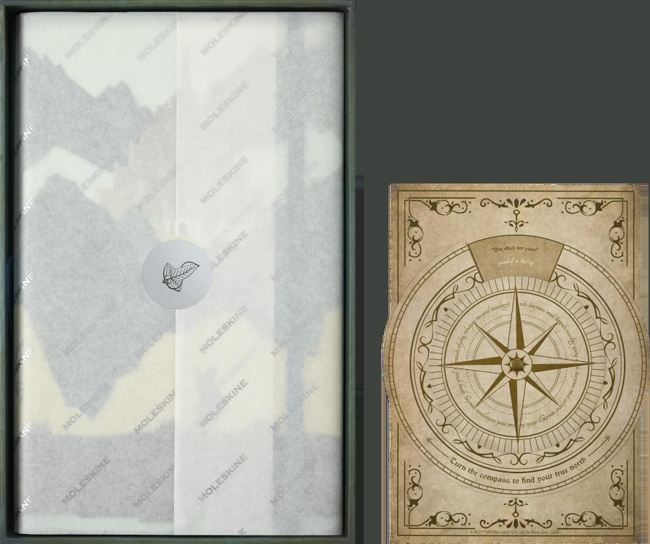 Moleskine The Lord of The Rings Notebook Large, Lined, Hard Cover