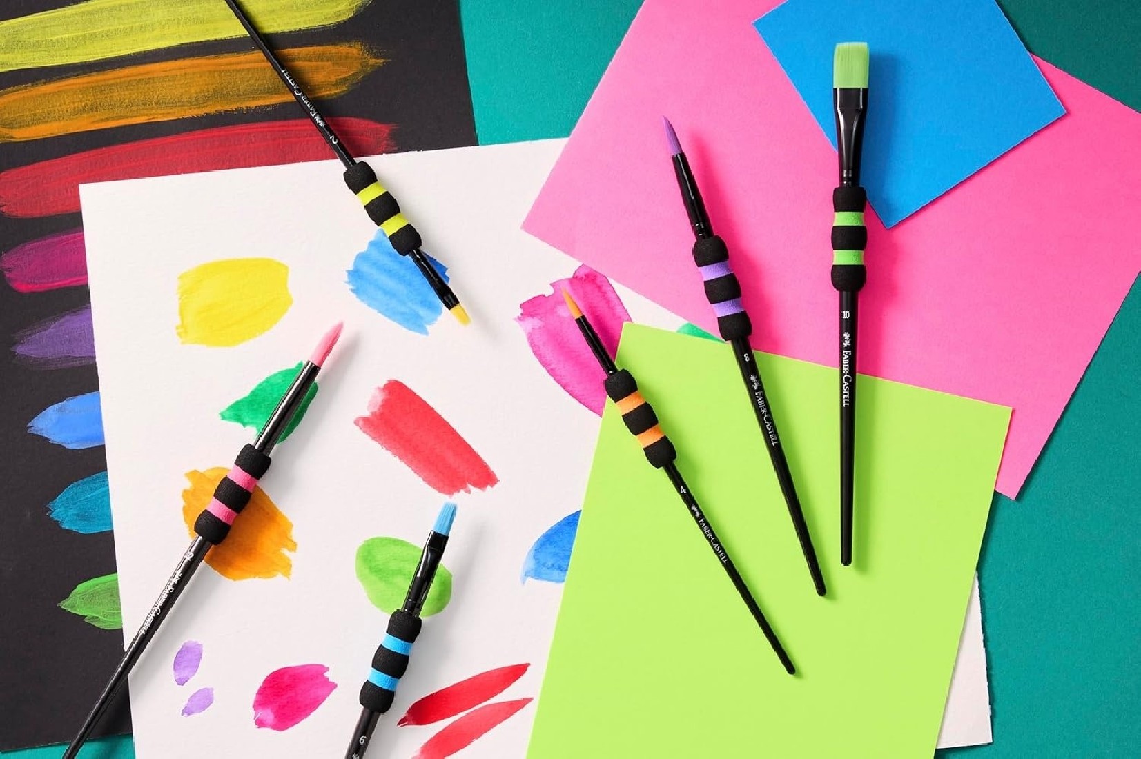 Faber Castell soft touch 6 πινέλα ζωγραφικής 481622