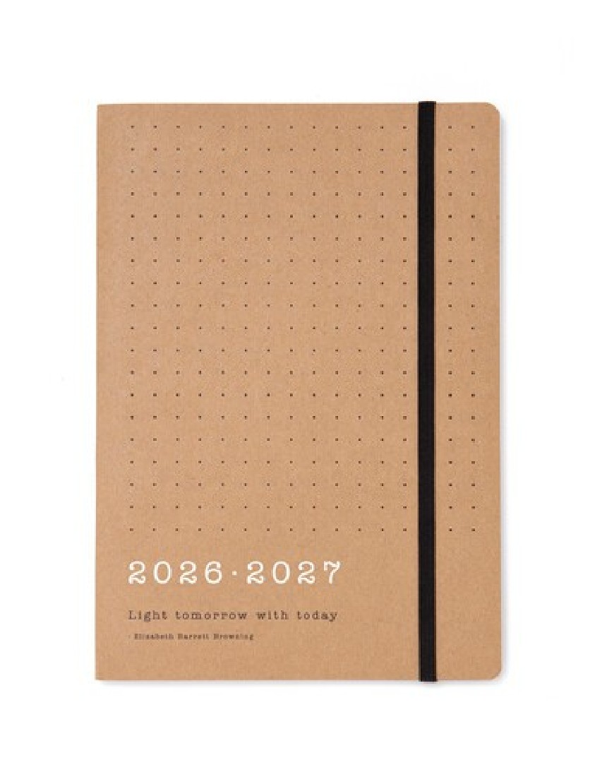 Academic 2026-2027 Eco Writers Kraft A5 Weekly 27-031474 Letts