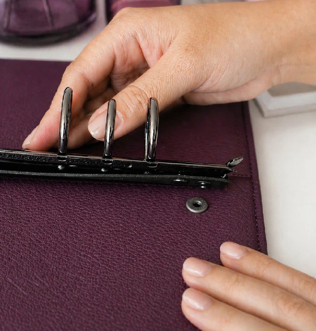 Filofax Organizer A5 Camden Plum Modular 021766