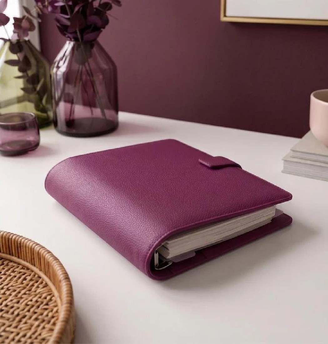 Filofax Organizer A5 Camden Plum Modular 021766