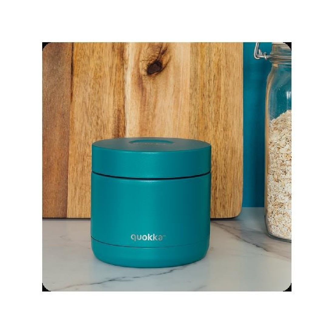 Δοχείο Φαγητού Θερμός 600ml Whim Midnight Green 40361 Quokka